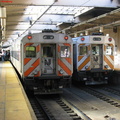 NJT Comet III Cabs 5003 and 5004 @ Newark Penn Station. Photo taken by Brian Weinberg, 2/16/2004.