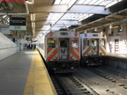 NJT Comet III Cabs 5003 and 5004 @ Newark Penn Station. Photo taken by Brian Weinberg, 2/16/2004.