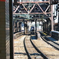 Amtrak AEM7 936 @ Newark Penn Station. Photo taken by Brian Weinberg, 2/16/2004.