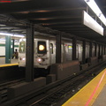 NYCT R-46 6078 @ West 4 St (Grand Street Shuttle). Photo taken by Brian Weinberg, 2/16/2004.