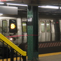 NYCT R-46 6078 @ West 4 St (Grand Street Shuttle). Photo taken by Brian Weinberg, 2/16/2004.