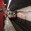 NYCT R-46 @ 47-50 Sts (F). Photo taken by Brian Weinberg, 2/16/2004.