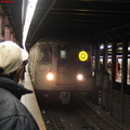 NYCT R-68 2880 @ 34 St-Herald Square (Q). Photo taken by Brian Weinberg, 2/16/2004.