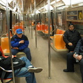 SubTalkers who stuck around for the first (N) train. Not shown are all the CANDY*SS suckers who went home early to sleep.