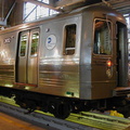 R-68 2652 @ Concourse Yard. These cars were cleaned up for the press tours of the Manhattan Bridge reopening. Here they are read