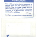 SEPTA Day Pass (inside)