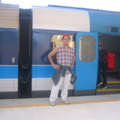 Israeli Railways Flexliner train @ Jerusalem - Malchah station. Photo taken 4/17/2005.