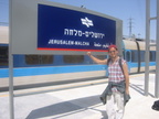 Israeli Railways Flexliner train @ Jerusalem - Malchah station. Photo taken 4/17/2005.