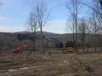 Looking roughly west towards the Northern Electric R-O-W. Photo taken by Brian Weinberg, 12/26/2004.