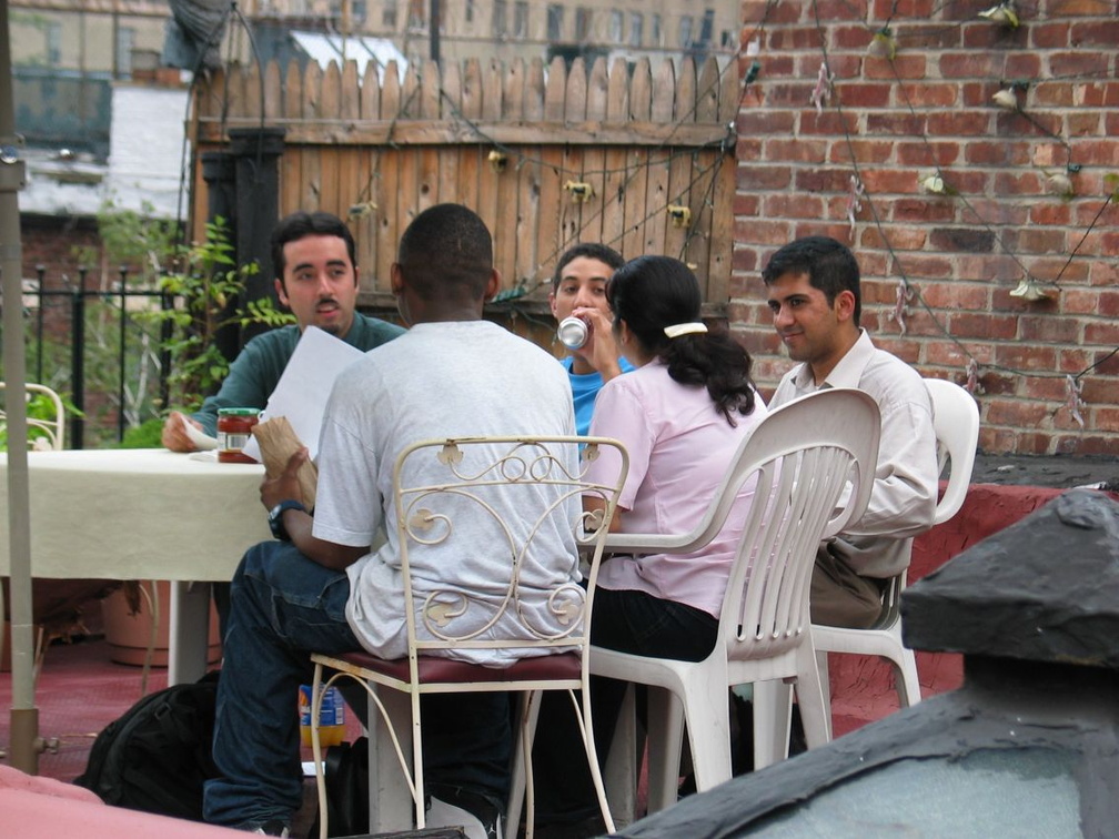 The Ultimate Ride crew, clockwise from center: Chris Rivera, Sumeet, Neelam (Sumeet's wife), Dante, and Carlos. Not shown: David