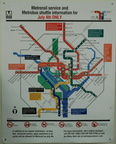 Metrorail July 4, 2004 Service Pattern