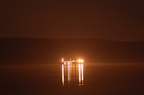 A tugboat and barge on the Hudson River @ Riverdale. Photo taken by Brian Weinberg, 1/11/2006.