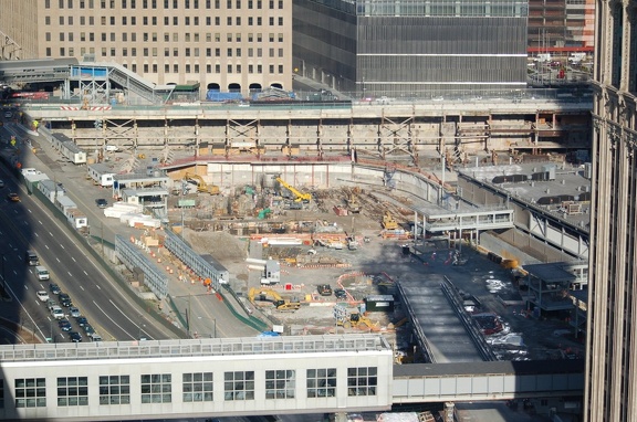 The WTC site. Photo taken by Brian Weinberg, 12/3/2006.