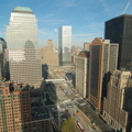 WFC, Route 9A / West Street, and the WTC site, looking north. Photo taken by Brian Weinberg, 12/3/2006.