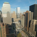 WFC, Route 9A / West Street, and the WTC site, looking north. Photo taken by Brian Weinberg, 12/3/2006.