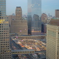 WFC, Route 9A / West Street, and the WTC site, at night. Photo taken by Brian Weinberg, 12/3/2006.