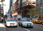 NYPD 2006 Impala police car &amp; Crown Vic police car @ 42 St &amp; 6 Av. Photo taken by Brian Weinberg, 7/24/2006.