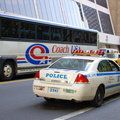 NYPD 2006 Impala police car @ 42 St & 6 Av. Photo taken by Brian Weinberg, 7/24/2006.