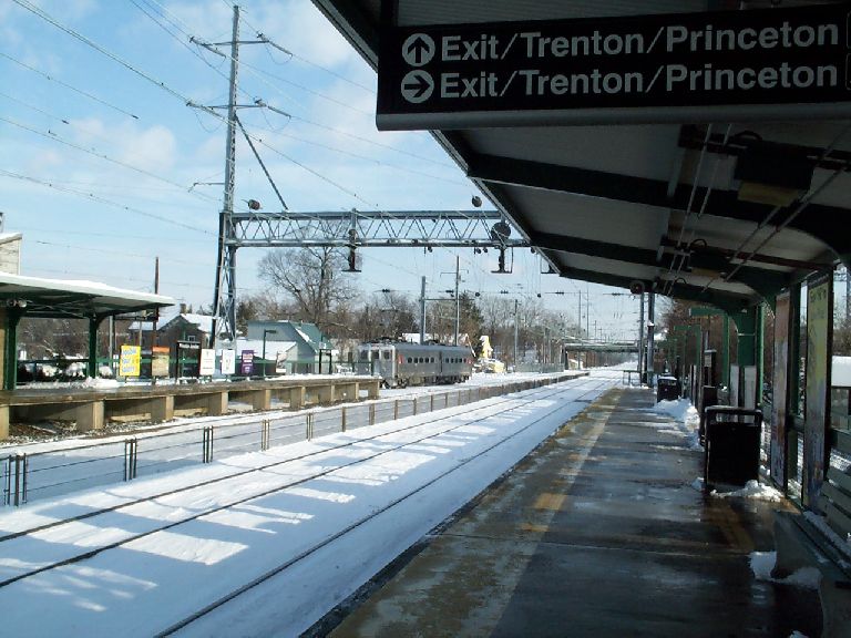 DCP_0153 | NJT Arrow III 1310 (The Dinky) @ Princeton Jct. My very first digital railfan image. Photo taken by Brian Weinberg, 1