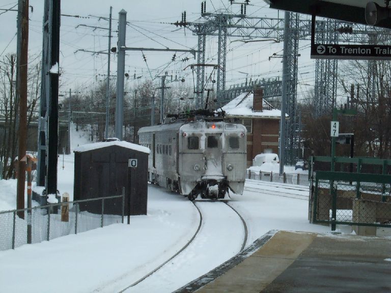 DCP_0181 | NJT Arrow III 1310 (The Dinky) @ Princeton Jct. Photo taken by Brian Weinberg, 12/31/2000.