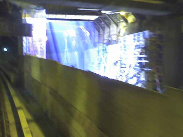 Track 1 coming toward South Ferry.