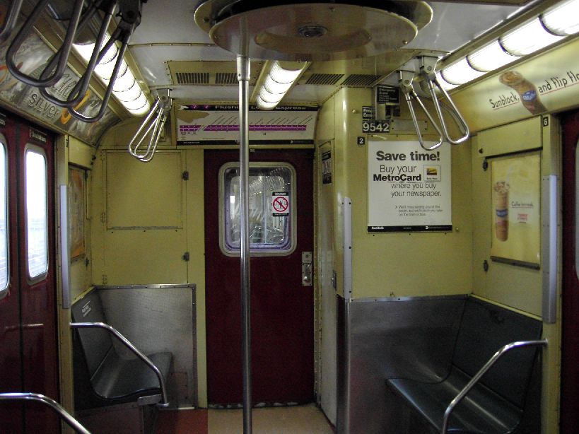 R-36WF 9542 (interior). Photo taken by Brian Weinberg, 5/7/2003.