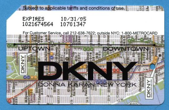 Metrocard
DKNY Map
(2004)